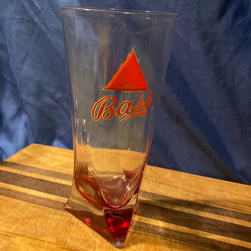 Bass Beer glass
